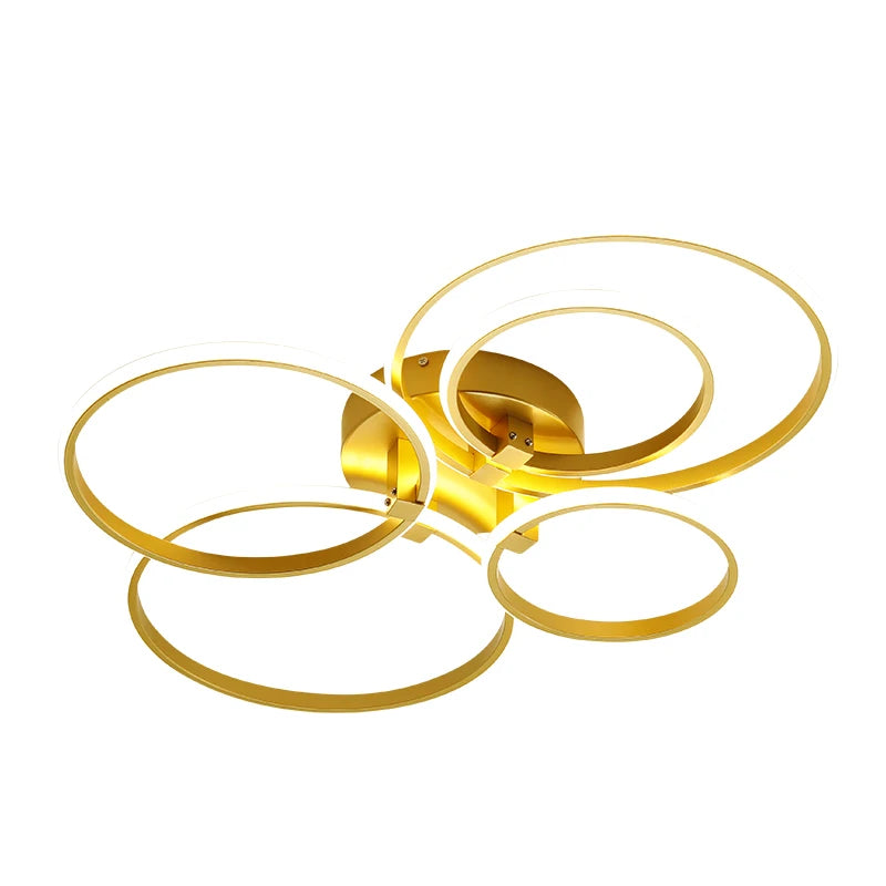 Dimming Gold LED Ceiling Lights